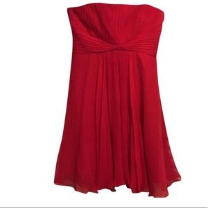 Hot pink Bcbg chiffon formal dress